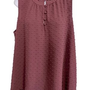 Sleeveless tank blouse - Size XL